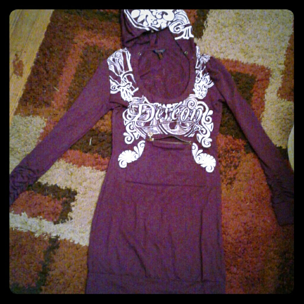 Hoody Sweater Dress